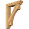 Ekena Millwork Westlake Slat Rough Sawn Bracket w/ Offset Brace, Western Red Cedar, 6"W x 26"D x 34"H BKT0604X26X34WTL06RWR - alternate 1